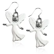 Angel Charm Earrings