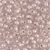 6/0 Blush Lined Crystal Miyuki Seed Bead 6-215 20g