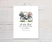 Bike Message Scripture Card
