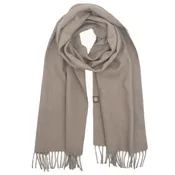 Fine Baby Alpaca Scarf - Hazelnut Peru