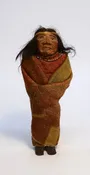 Antique 10" Skookum Doll - Mary Francis Woods