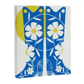 Daisy Boots Canvas Print