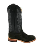 'Anderson Bean' Men's 13" Carpincho Square Toe - Black