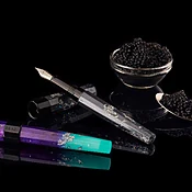 Benu Euphoria Fountain Pen - Caviar