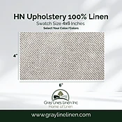 HN Upholstery Linen Fabric Swatches