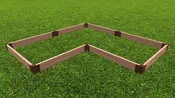 Arrowhead - 8' x 8' Straight Corner Raised Garden Bed - GardenBLOX Classic