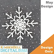 Kimberbell DDE Mistletoe Mystery Quilt-May Design Only