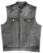 Knockout Perforated Leather Vest