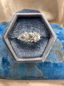 Antique Three Stone Diamond Ring
