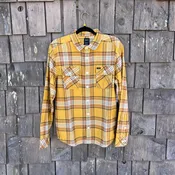 RVCA That'll Work Flannel - Yellow