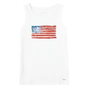 Women's Watercolor Flag Crusher Tank