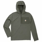 Carhartt Men's Force Ironwood Relaxed 1/2-Zip Hoodie