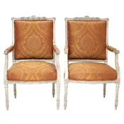19th C. Louis XVI Style Armchairs