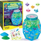 Glowing Axolotl Aquarium