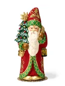 14" Santa With Tree