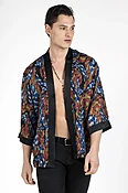 "Milan" Feathers Kimono Jacket - Limited Edition — NOMADS AND MAD ONES