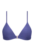 Acacia Lawai Dual Ribbed Top in Lapis