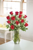 A Dozen Premium Red Roses