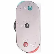 3-Dial Multi Color Metal Umpire Indicator