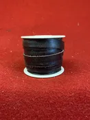 Colorado Chocolate / 1/2″Antique Cowhide Leather Lace Spool – 2-3 oz soft and supple / – shelf #9