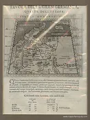 1598 - Tavola Della Gran Germania, Quarta Dell'Europa. - Antique Map