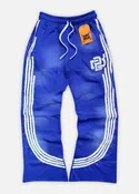 DB MONOGRAM FLARE SWEATPANTS - ROYAL