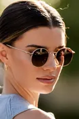Nevada Retro Round Sunglasses by WMP Eyewear