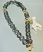 dbORIGAMI GIRAFFE- Ivory Recycled Resin — DIANA BROUSSARD