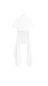 ASYMMETRIC COTTON JERSEY T-SHIRT
