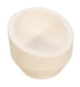 12 oz 3" Diameter Ceramic Crucible Melting Dish w/ High Back
