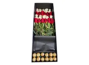 20 Roses and Chocolates Box
