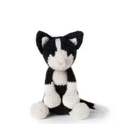 Paddy the Black and White Cat, PADDYTOFT, Crochet Kit