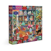 1000 PC English Cottage Library Puzzle