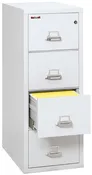 FireKing 4-1831-C Four Drawer 31" Deep Vertical Letter Size File Cabinet