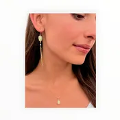 Opal Mirage Fringe Earrings