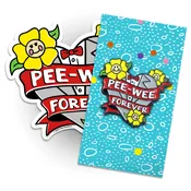 Pee-wee Forever: The Pin & Sticker Pak