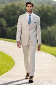 Michael Kors Tan Performance Suit - Style 272 — AVA Formals and Laney Bridal
