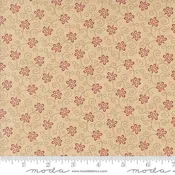 A Vintage Christmas Dainty Floral Tan