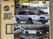 2025 HOT WHEELS CAR CULTURE SOLID CAR CASE - SUBARU FORESTER STI - FAST WAGONS