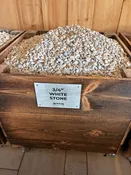 3/4″ White Stone