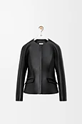 Chaqueta en piel napa de cordero