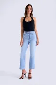 Ally High Rise Vintage Ankle Jean - Misted Eve
