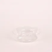4" Clear Vinyl Plant Saucers