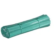 12-Inch Plastic Coated Wire Twist Ties-Box of 2000