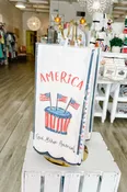 America Birthday Tea Towel