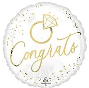 18 inch Congrats Diamond Ring