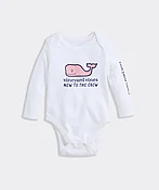 Baby Long-Sleeve New To The Crew Bodysuit