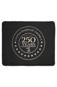 250th Anniversary Logo - Sherpa Blanket