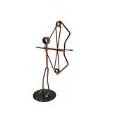 Archer with Compound Bow