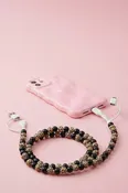 Beaded Multi Charger, Leopard